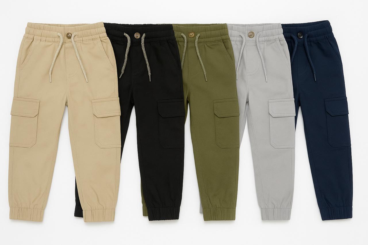 Boy's 6-Pocket Joggers