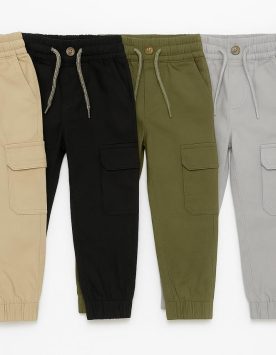 Boy's 6-Pocket Joggers